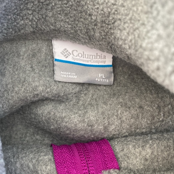 Columbia fleece vest, size Large petite - Picture 3 of 4